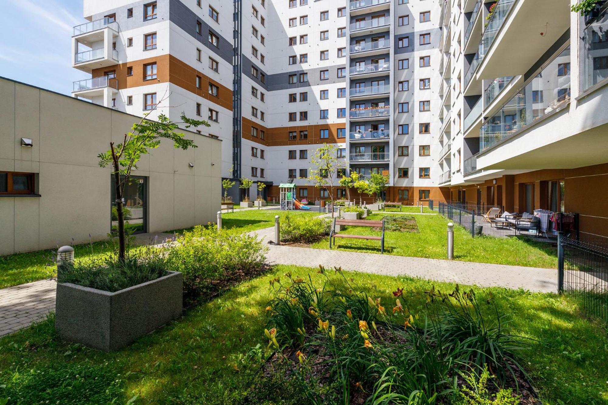 Apartament Sunrise Olsztyn  Buitenkant foto
